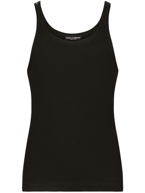 fine-rib tank top Dolce & Gabbana | G8PA8TFU7AVN0000